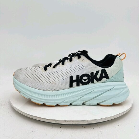 Hoka One One Other - Hoka One One Rincon 3 Men Size 8D 1119395-WBGL White Blue Glass Running Shoes